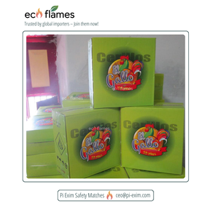 Cajas de fósforos de seguridad a prueba de humedad de marca personalizada de alta calidad recomendada con 40 palos de fósforos, Exportación a Nigeria - Product Image 3