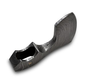 Tête de hache en acier de Damas forgée à la main, hache viking, hache de bushcraft, hache de camping, hache de survie, haches barbelées - Product Image 3