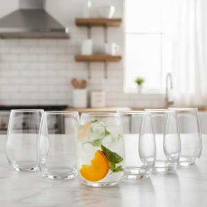 Vasos de cristal premium, vasos transparentes, vasos para cócteles, vasos para chupitos, artículos de bar y juego de vasos. - Product Image 4