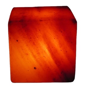 โคมไฟฟอกอากาศทรงเหลี่ยมทำจากเกลือคริสตัลตกแต่งงานฝีมือด้วยหินด้วยงานฝีมืออื่นๆ - Product Image 1