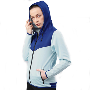 Chaqueta Deportiva para Mujer, Ligera, con Cremallera Completa, Transpirable, de Secado Rápido, con Capucha, Estampada, en Oferta - Product Image 5
