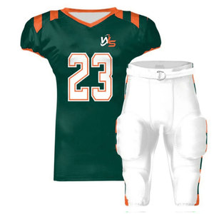 Ventes en gros de maillots et ensembles de pantalons de football américain personnalisés, uniformes de football américain sur mesure, uniformes de football américain grandes tailles - Product Image 5