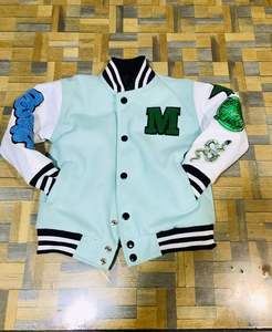 Custom Varsity <b>Jacket</b> <b>Men</b>’s Letterman <b>Jacket</b> Baseball Bomber <b>Jacket</b> College Streetwear <b>Jacket</b> OEM ODM Wholesale Manufacturer - Product Image 1