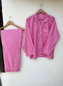 Conjunto de Pijama para Mujer Naaz Textile con Estampado de Tigre, Ropa de Dormir Informal de Verano, Suave y Transpirable - Product Image 2