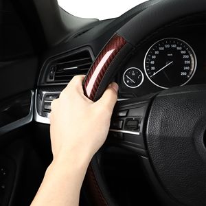 Housse de volant de voiture universelle en cuir microfibre 15 pouces, élastique, antidérapante, respirante, inodore - Product Image 4