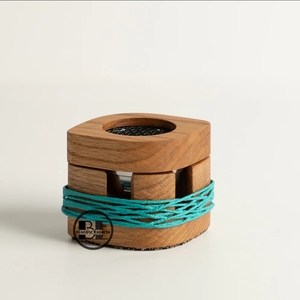 Mobkhar ตะวันออกกลางที่ทำจากไม้อะคาเซียที่มีความสวยงามและห่อในสตริงสีกลิ่นหอมสดชื่นสำหรับบ้านและสำนักงานอิสลาม - Product Image 4