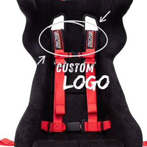 Arnés de Carreras TBRACING TUN-402 de 2 Pulgadas y 4 Puntos Hecho en Taiwán para UTV SXS con Herrajes de Acero Negro y Servicio de Logotipo Personalizado - Product Image 3