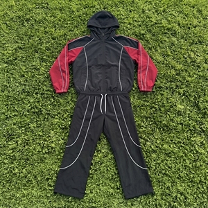 100% Nylon Windbreaker Tracksuit Unisex Fashion Casual Hiking Camping Rain Two Piece Set Outdoor Street Style <b>Wind</b> <b>Breaker</b> Suit - Product Image 5