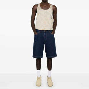 Shorts en jean uniques pour hommes – Élégants et décontractés pour le streetwear et le quotidien – Vente en gros de shorts en jean personnalisés - Product Image 2
