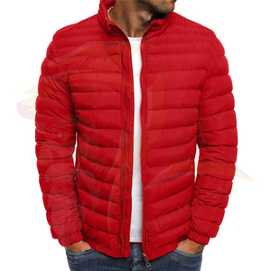 Chaquetas acolchadas impermeables personalizadas para hombre, 100% tela suave, abrigo acolchado de invierno para hombre, chaqueta acolchada para adultos - Product Image 6