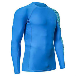 Wholesale OEM Design Available custom Sublimated Printed Mens Rash Guard Compression Mma Rash Guard <b>bjj</b> <b>Rashguard</b> - Product Image 1