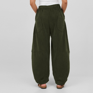 Pantalones holgados ligeros para mujer, de gran tamaño, con MOQ bajo, producto superventas, marca privada, buena calidad. - Product Image 2