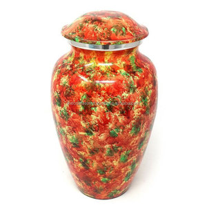 Wholesale Brass Cremation Urns for Human Ashes 10" Inch 200/220 Cubic Inch Capacity Customized <b>Memorial</b> <b>Keepsake</b> American Style - Product Image 4