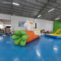 Mascotte de légume gonflable mignonne, décoration de carotte gonflable personnalisée, modèle publicitaire gonflable pour événements