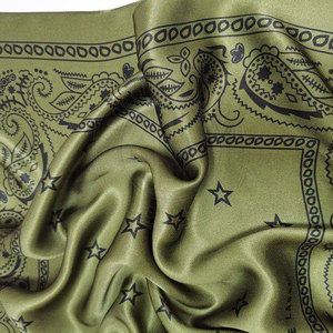 Silk Scarf Fashion <b>Print</b> Pattern For Everyday Casual <b>Office</b> And Travel Clothing Silk Scarf - Product Image 6