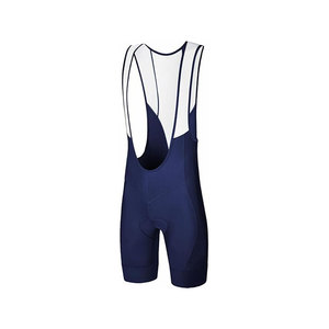 Cuissard de cyclisme pour homme, bleu marine et noir, anti-humidité, coupe ajustée, longueur courte, style adulte - Product Image 3