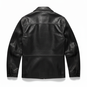 High Quality <b>Genuine</b> <b>Leather</b> <b>Jacket</b> for Everyday Wear with Custom Design Wholesale Price Available <b>Leather</b> <b>Jacket</b> For <b>Mens</b> - Product Image 3