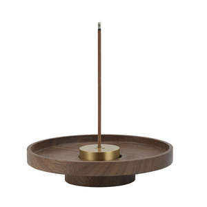 Porta Incienso Clásico de Madera y Latón para el Hogar, Templo, Aromaterapia, Uso Festivo, Bandeja de Incienso Moderna Hecha a Mano para Meditación - Product Image 6