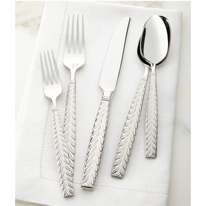 Juego de Cubiertos Nórdico Minimalista de Bambú con Tallo Cónico Elegante de Acero Inoxidable - Product Image 5