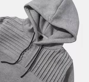 Sudaderas con capucha para hombre a precio económico, lisas, sin estampado, con logotipo personalizado, sudaderas con capucha para hombre al por mayor, ropa de invierno con forro polar cálido. - Product Image 2