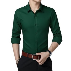 เสื้อเชิ้ตผู้ชายทรงปกติ แขนสั้น สีพื้น ผ้าถักเนื้อเจอร์ซีย์ คอทรงโอ ความยาวปกติ ผ้าฝ้าย 100% - Product Image 3