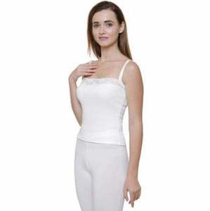 Débardeur thermique en coton doux pour femmes, sans manches, vêtement intérieur léger, au meilleur prix du fabricant - Product Image 5