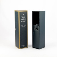 Boîtes en papier rigide vert de haute qualité, fabriquées à partir de matériaux recyclés, avec laminage mat et gaufrage pour les soins de la peau, les sérums, les parfums et les produits faciaux