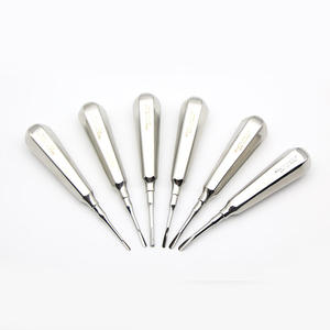 Precio Económico: 10 Elevadores Dentales Manuales de Acero Inoxidable Curvos para Extracción de Raíces, Fórceps para Extracción Dental, Instrumentos CE - Product Image 3