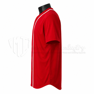 Custom Full <b>Button</b> Baseball Jersey Quick Dry Team Sports Uniform Premium Athletic <b>Shirt</b> OEM ODM Wholesale Manufacturer - Product Image 5