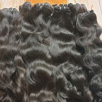 Cheveux humains vierges d'Inde du Sud, marque Temple Sourced SV3, modèle SV301, sans produits chimiques, épais et sains, 100g