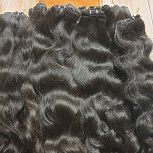 Cabello Humano Virgen del Sur de la India, Procedente de Templos, Sin Químicos, Grueso y Saludable, 100 g - Product Image 3