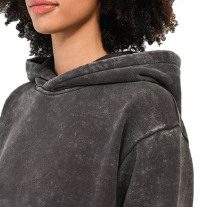 Sudaderas con Capucha Estilo Acid Wash OEM Unisex, Sudaderas Vintage Esenciales para Hombre y Mujer, Sudadera con Capucha Personalizada con Efecto Desgastado por el Sol - Product Image 5