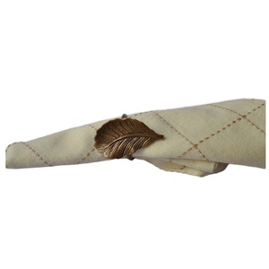 Best Quality Tabletop Accessories Metal Napkin Ring for Party Use <b>Table</b> Decoration at Wholesale Price Napkin Holder - Product Image 5