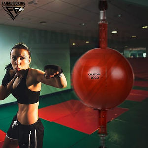 Durable Roof To Ceiling <b>Boxing</b> Speed <b>Ball</b> Reflex Training Equipment for Professional Use Leather Punching <b>Ball</b> - Product Image 5