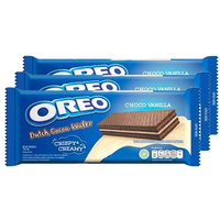 Offre Spéciale Oreo Dutch Cocoa Wafer 117gr Gaufrettes Chocolat Vanille Enrobées de Chocolat Barre de Biscuits Chocolatés Vente en Gros