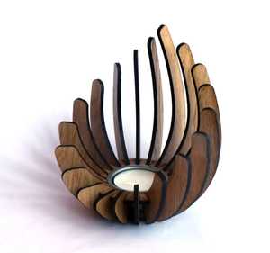 Portavelas Esférico de Metal Dorado Nórdico, Soporte Geométrico de Alambre Circular para Velas de Té, para Mesa de Oficina o Hogar Moderno, Skies Trader - Product Image 4