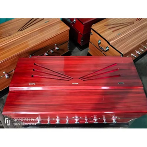 Harmónium Artesanal Ligero de Teca y Palisandro Global Musical - Portátil para Entusiastas de la Música y Músicos Clásicos - Product Image 2