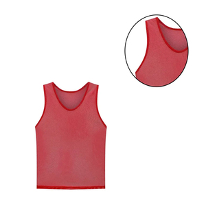 Wholesale Printed Summer Mesh <b>Training</b> <b>Bibs</b> Breathable Waterproof Quick Dry Lightweight Customized Color Logo Football Team - Product Image 4