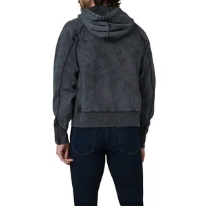 Fabricants professionnels de sweats à capuche respirants effet délavé, vente en gros, nouvelle collection, sweats à capuche effet délavé en promotion - Product Image 6