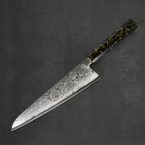 Juego de Cuchillos de Cocina de Acero Inoxidable de 5 Piezas con Mangos de Plástico y Hojas Pulimentadas en Tres Colores - Product Image 2