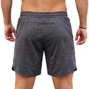 Pantalones Cortos Deportivos Casuales para Hombre de Secado Rápido, Diseño Personalizado Negro, Ropa de Entrenamiento de Gimnasio, Cintura Elástica, Producción OEM - Product Image 6