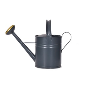 Arrosoir en métal gris au design moderne pour usage intérieur et extérieur, anti-fuite - Product Image 1