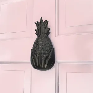 Figurine d'ananas plaquée argent, taille premium 8,25 pouces, décoration d'intérieur, artisanat métallique, alliage de zinc, finition polie - Product Image 4
