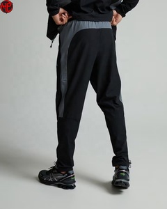 Ensemble veste et pantalon de sport léger pour homme, imperméable, coupe-vent, avec cordon de serrage, pour la course à pied et la randonnée en plein air - Product Image 4