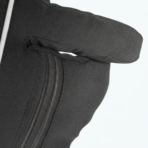 ถุงมือสกีฤดูหนาวสีดำ ความยาวระดับข้อมือ สไตล์สปอร์ต บุขนเทียม วัสดุโพลีเอสเตอร์ - Product Image 5