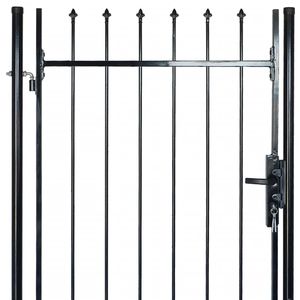 Singolo cancello di recinzione con lancia superiore 39 "W X 79" H" - Product Image 4