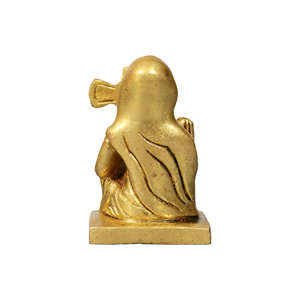 Estatua de Latón Hecha a Mano de Maha Periyava, Ídolo de Kanchi Mahaswami para Decoración del Hogar, Regalo de Puja, 6 cm - Product Image 4