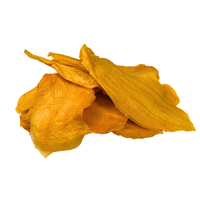 Collation de mangue séchée OEM, procédé AD, culture sans OGM, sans sucre, longue durée de conservation, pour végétaliens et restauration aérienne
