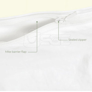 Funda de colchón impermeable de nuevo estilo con materiales premium y protector de almohada con costuras finas - Product Image 4