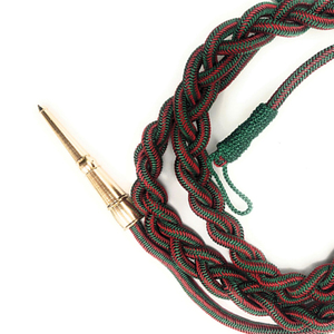 High Quality Dress Uniform Honor <b>Cord</b> Solid Color <b>Braided</b> Aiguillette Shoulder Cords for Parade Band Organizations Supplier - Product Image 4